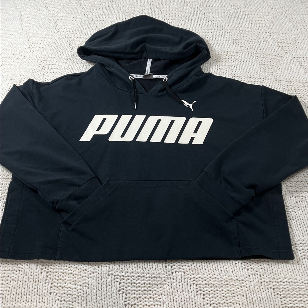 Puma Crop Pullover Hoodie